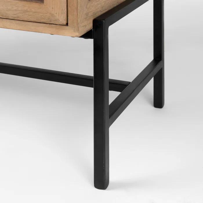 Warner Solid Wood Storage Cabinet