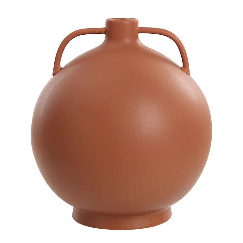 Renwil Delphi Vase In Orange Color