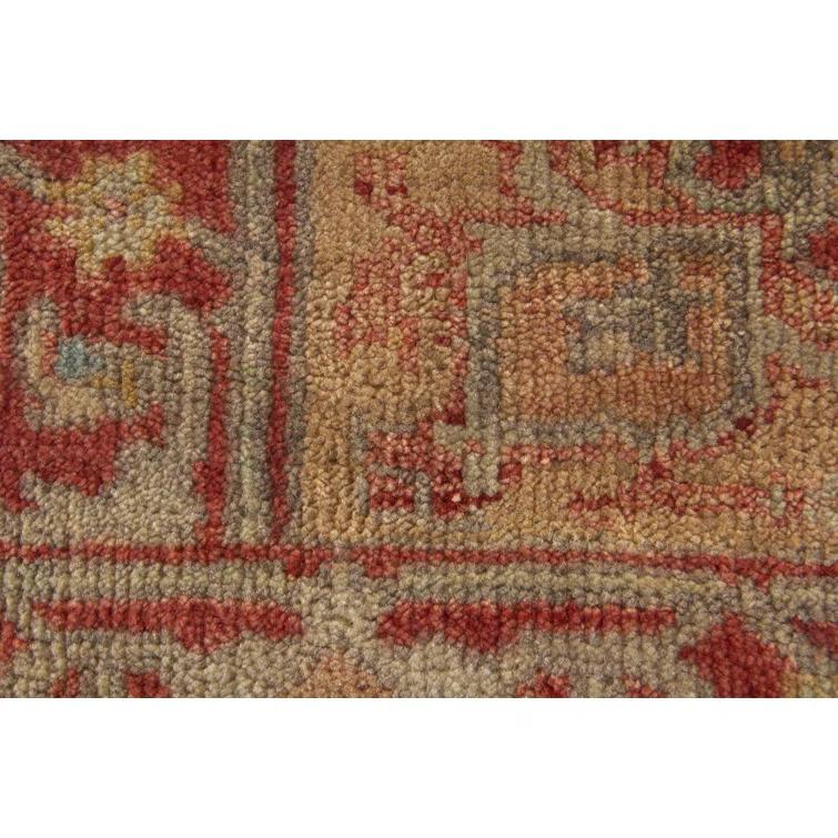 Antique Weave Serapi Wool Oriental Rug