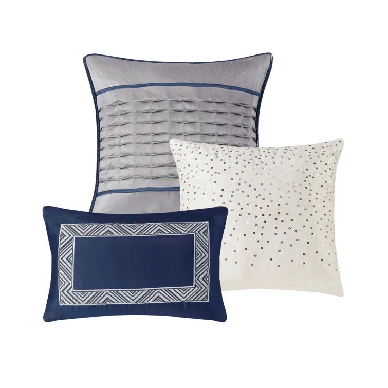 Madison Park Rhapsody 7 Piece Jacquard Comforter Set