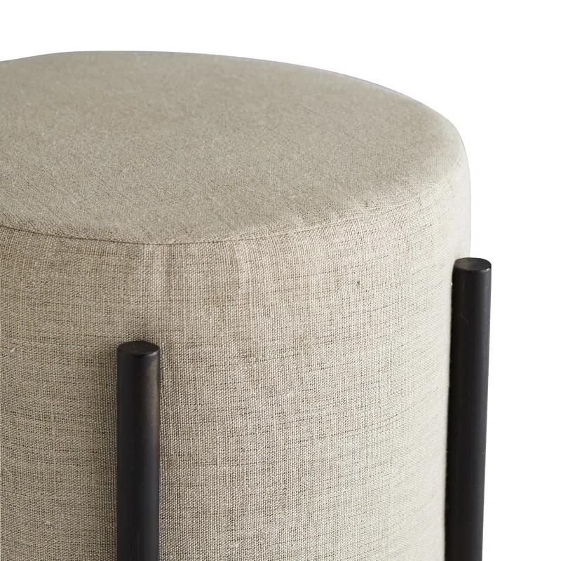 Pagoda Ottoman by Barry Dixon for Arteriors