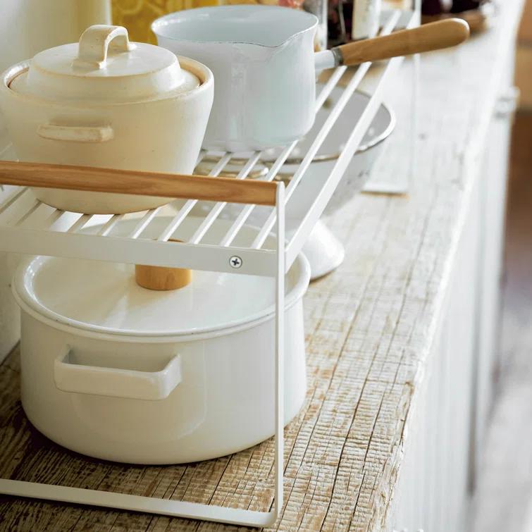 Yamazaki White Tosca Wired Organizer Rack