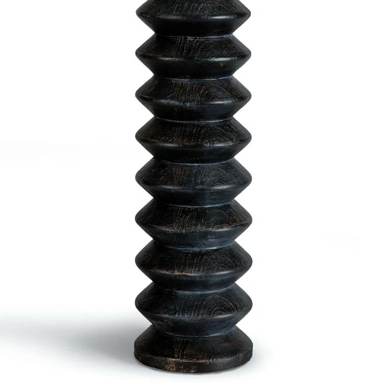 Accordion Table Lamp by Regina Andrews, Ebony