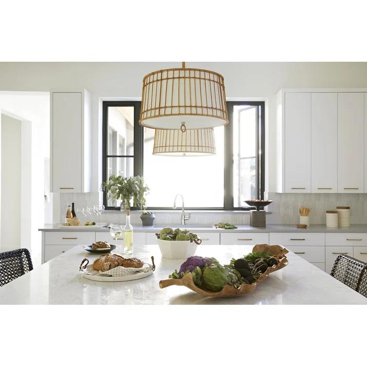 Sea Island Pendant Light by Arteriors - Natural / 20.5" Dia