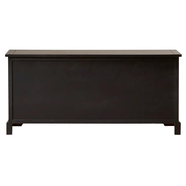 Adayla Solid Wood Drawers Storage Bench