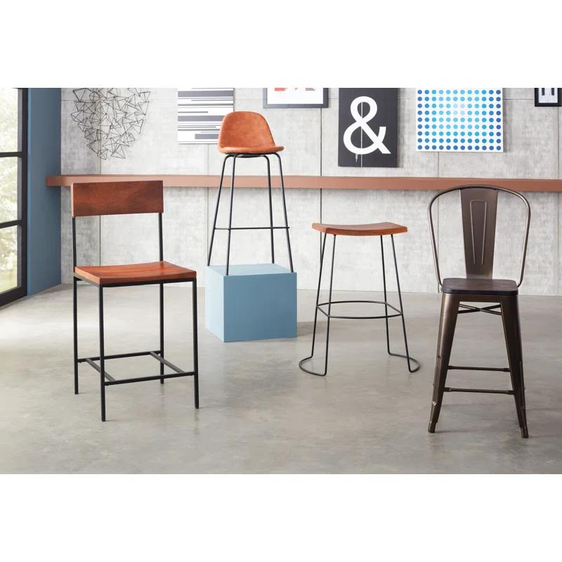 Kody Vegan Leather Bar & Counter Stool