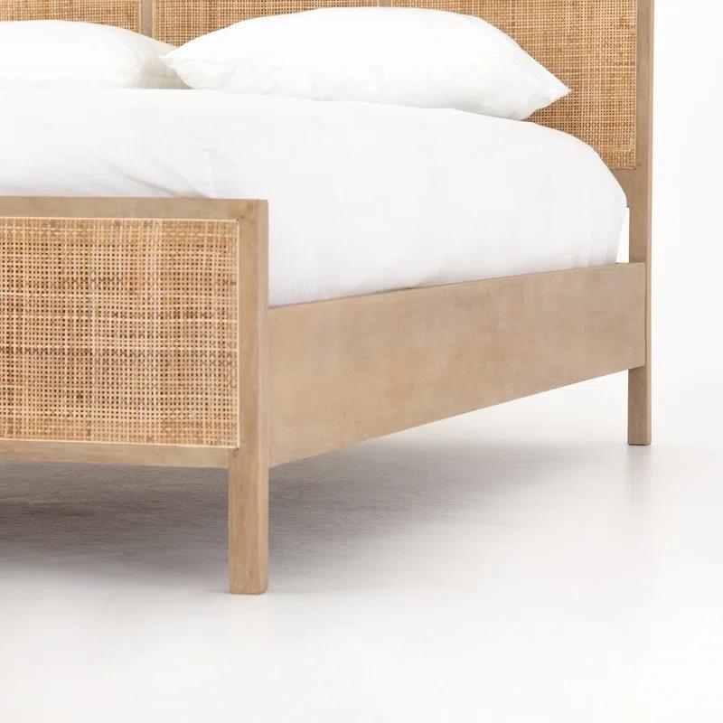 Hannah Platform Bed - Russet / Queen