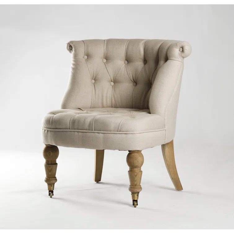 Upholstered Barrel Chair