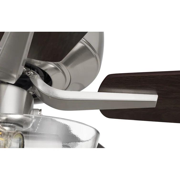 Pro Plus 101 Clear Bowl Light Kit 52'' Ceiling Fan with Light Kit