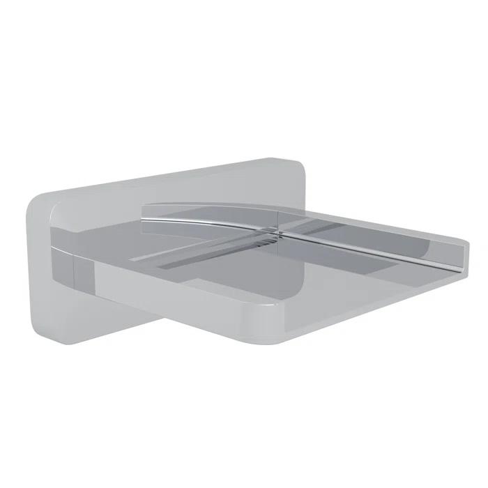 Quartile Wall Mount Tub Spout with Trough
