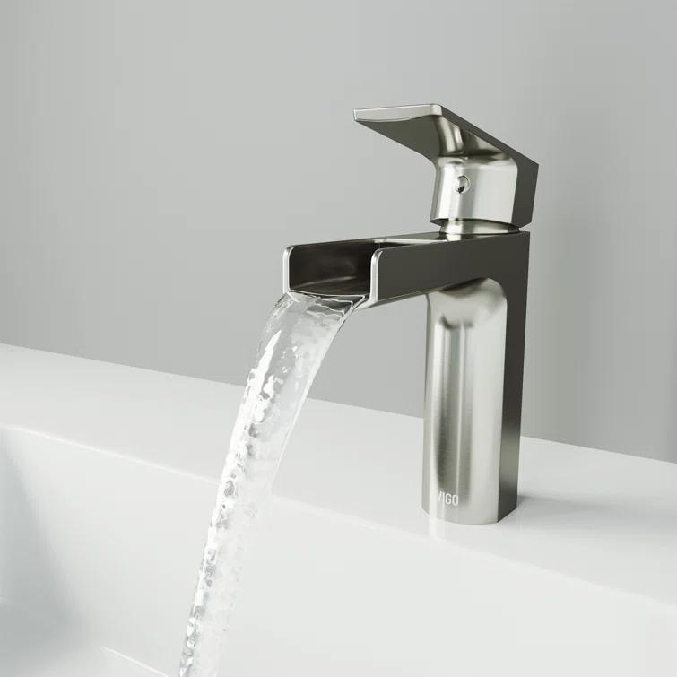 Ileana 7" H Single Handle Single Hole Bathroom Faucet