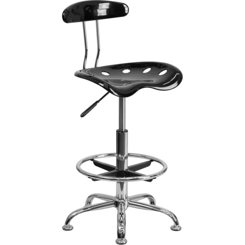 Flash Furniture Monroe Adjustable Height Swivel Bar Stool