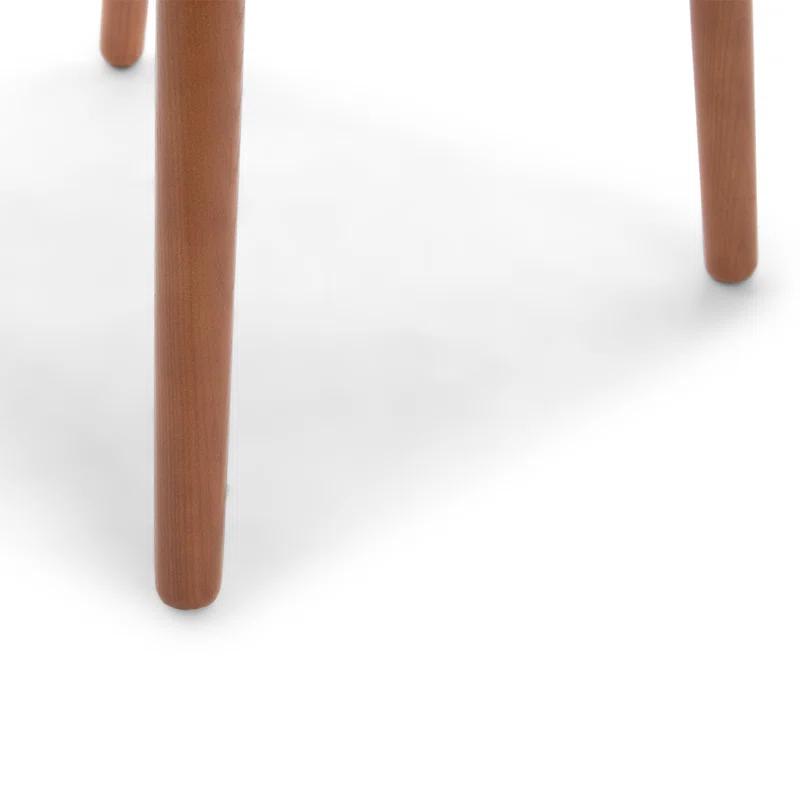 Elle Decor Adore Decor Roux Mid-Century Accent Chair for Home Office or Living Room