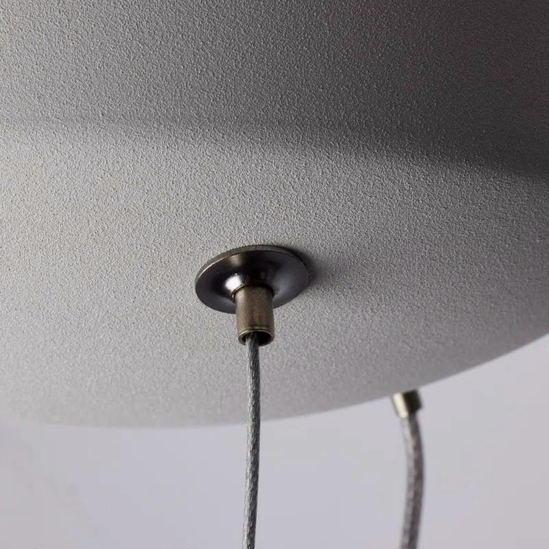 Fynn Single Light Steel Dimmable LED Pendant