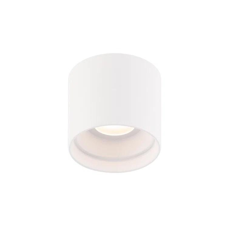 Squat LED Cylinder Outdoor Flush Mount