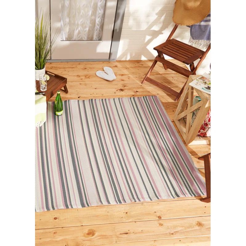Highland Dunes Bitner Striped Rug