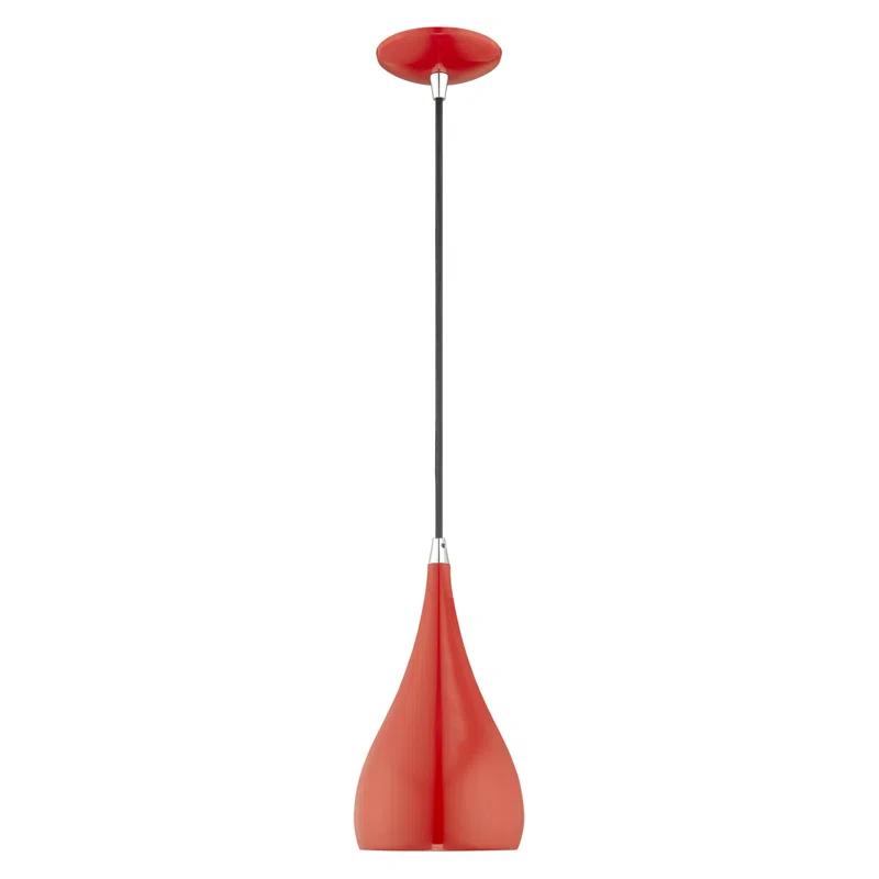 Schultz Single Light Metal Dimmable Pendant