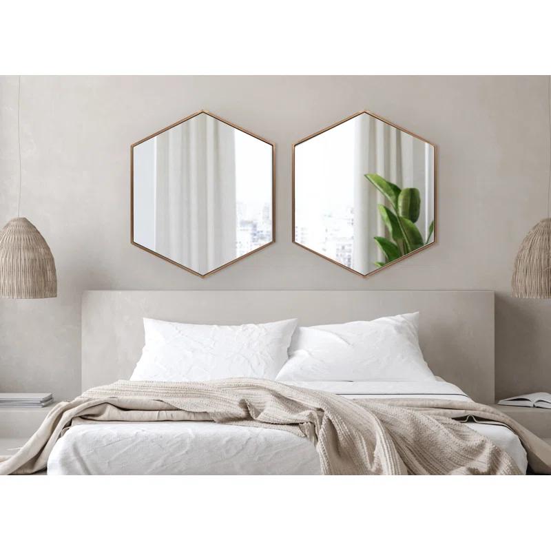 Breckler Metal Flat Mirror