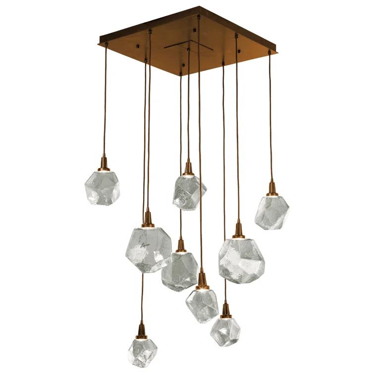 Gem 9 - Light LED Cluster Pendant