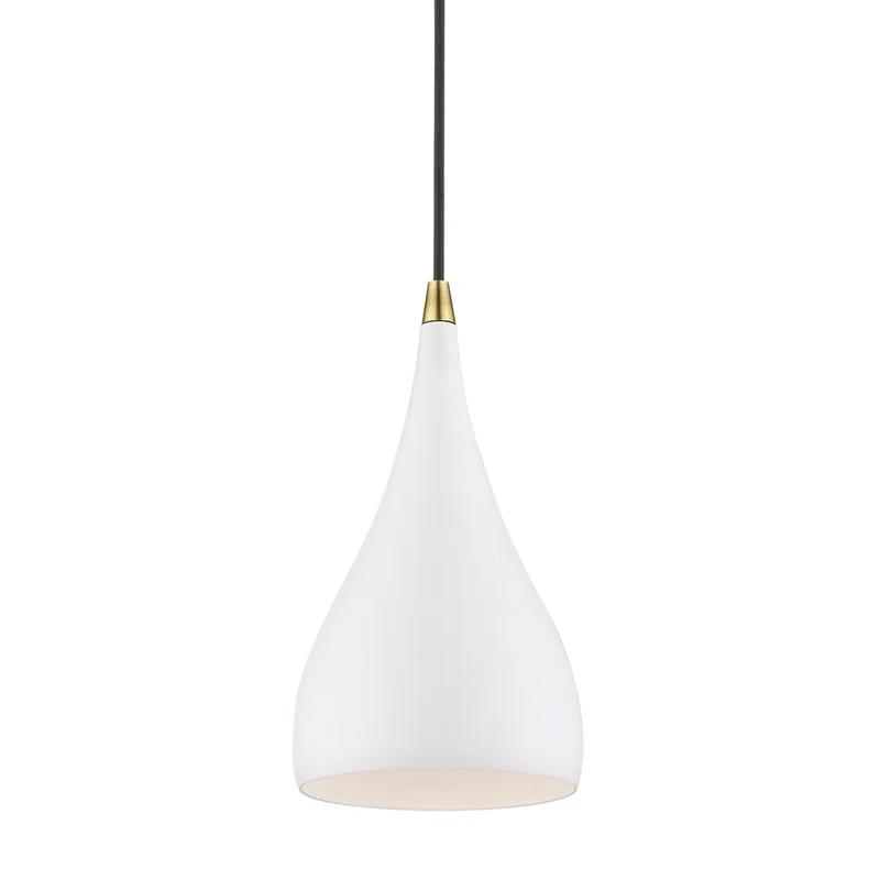 Schultz Single Light Metal Dimmable Pendant