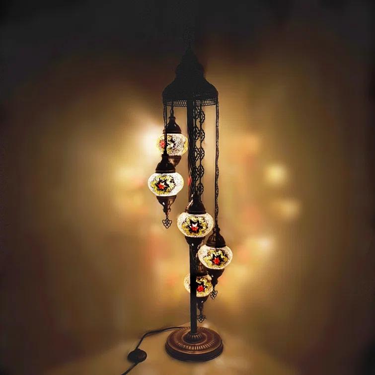 Daiyu Floor Lamp - Antique Brass