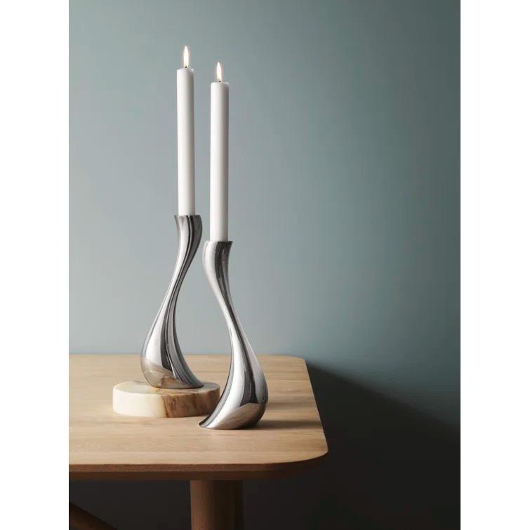 Cobra Stainless Steel Candlestick