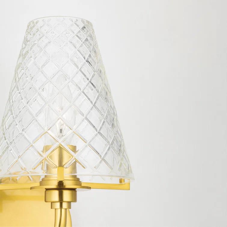 Cosette Plug-In Sconce - Antique Brass / 1 Light