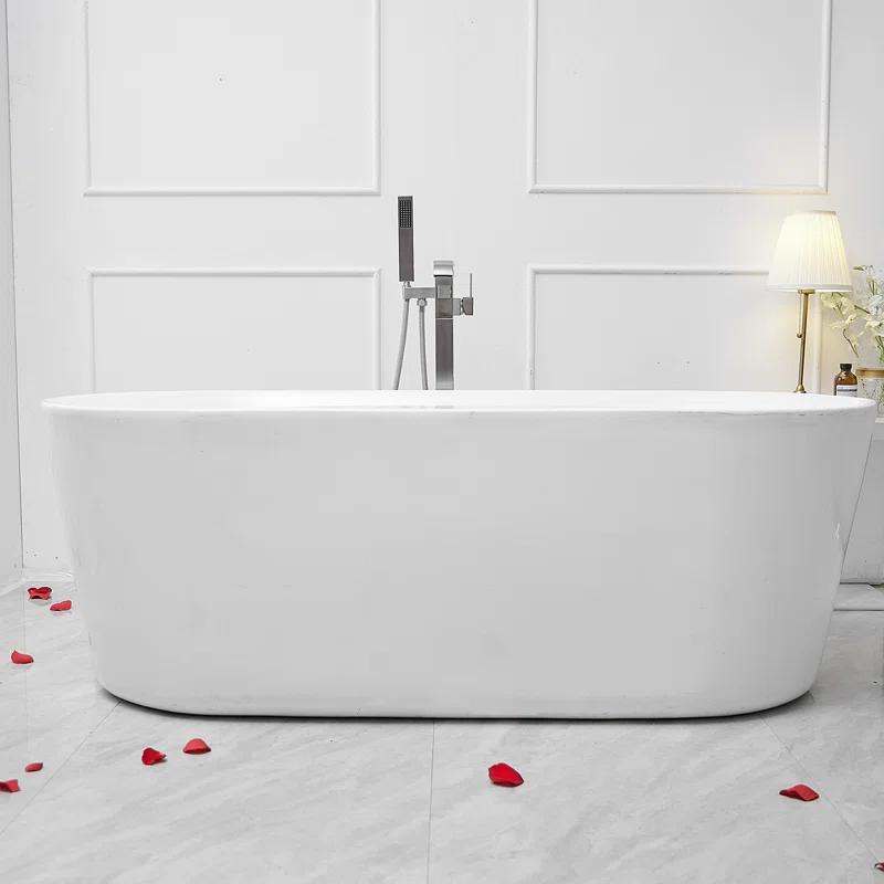 VIBRANTBATH Floor Tub Spout with Diverter 7012-N