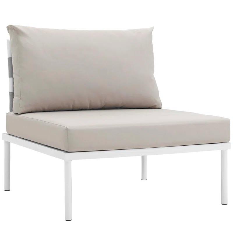 Carmine 5-piece Outdoor Patio Aluminum Sectional Sofa Set