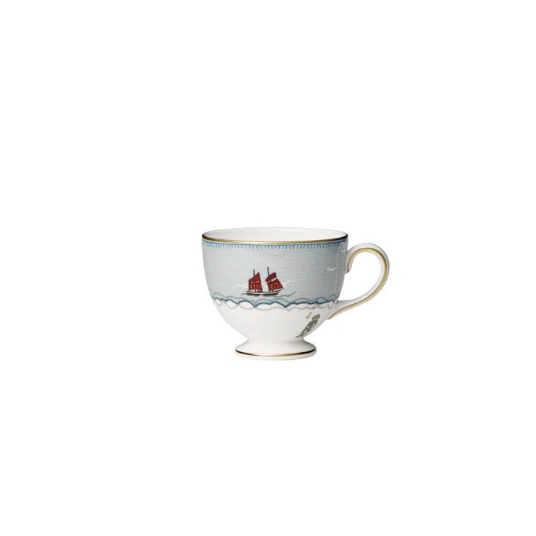 Wedgwood Kit Kemp Sailors Farewell Teacup & Saucer Set
