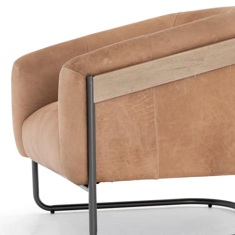 Gianni Leather Accent Chair