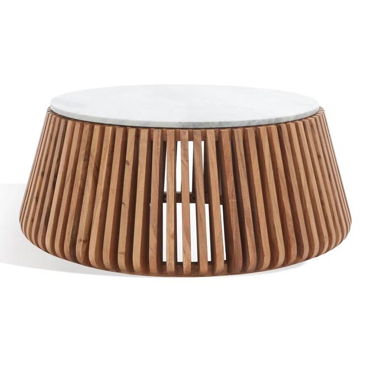 Beckton Genuine Marble Coffee Table