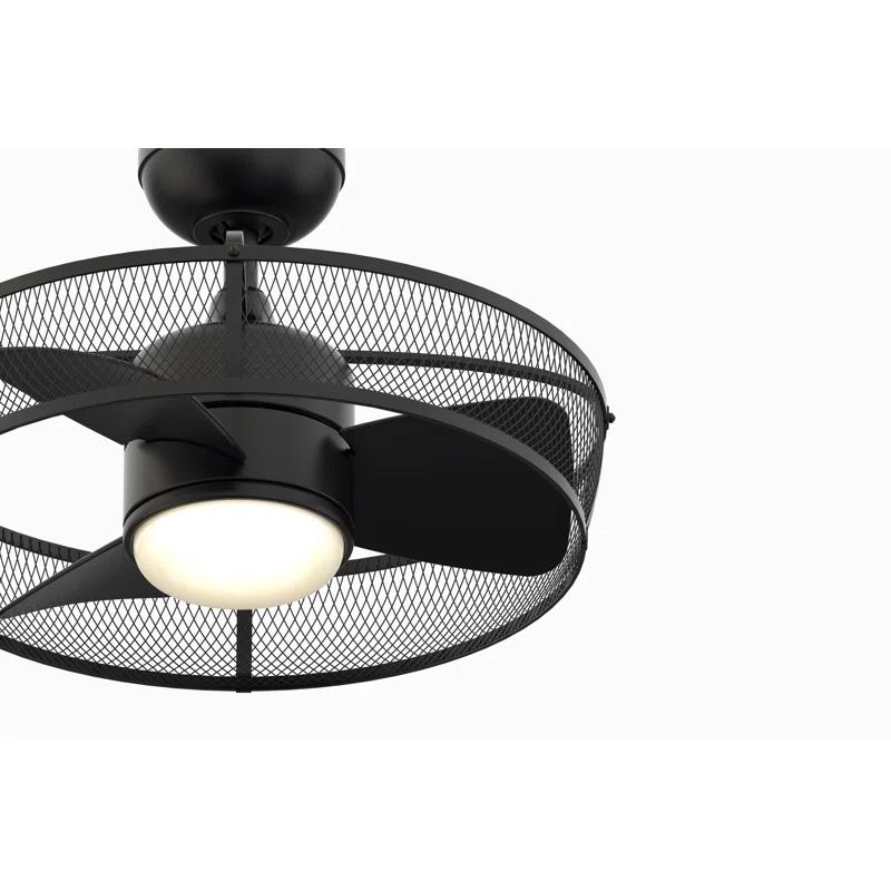 Henry Ceiling Fan With LED Light Kit (22")