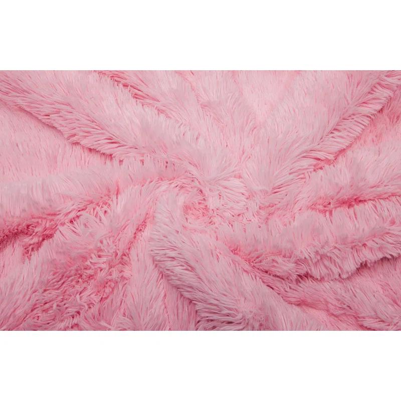 Shaggy Hand Woven Throw Blanket