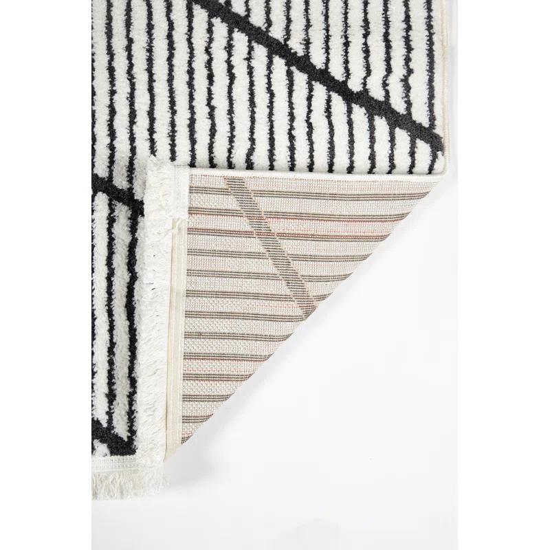Lindy Charcoal/Ivory Rug