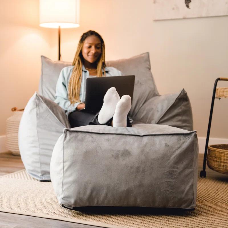 Upholstered Pouf