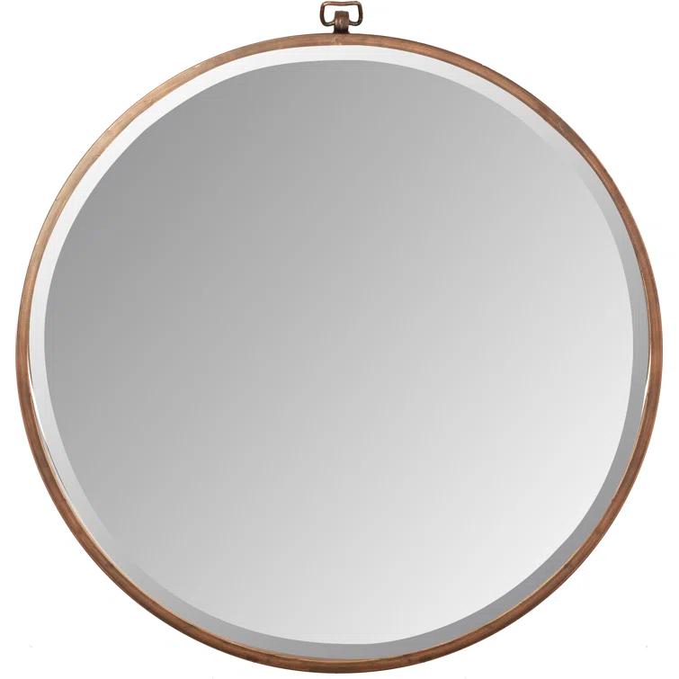 Kelly Clarkson Home Alariz Metal Flat Wall Mirror