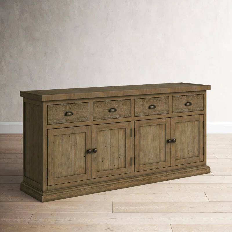 Kinston 74" Wide Solid Wood Sideboard
