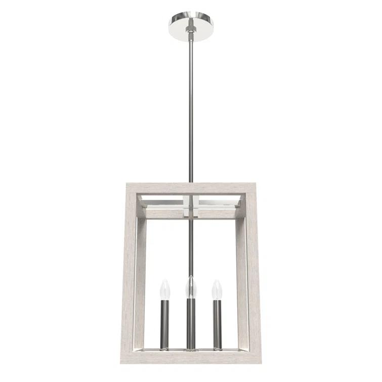 Hunter Fan Squire Manor 4 - Light Square 12 inch Pendant