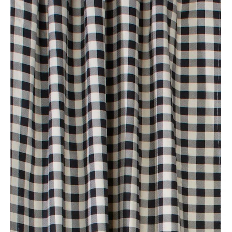 Thermalogic Plaid Cotton Blend Tailored 40'' W Window Valance