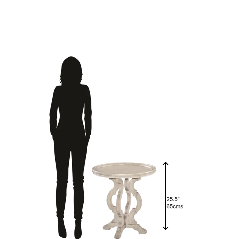 Damis Solid Wood End Table