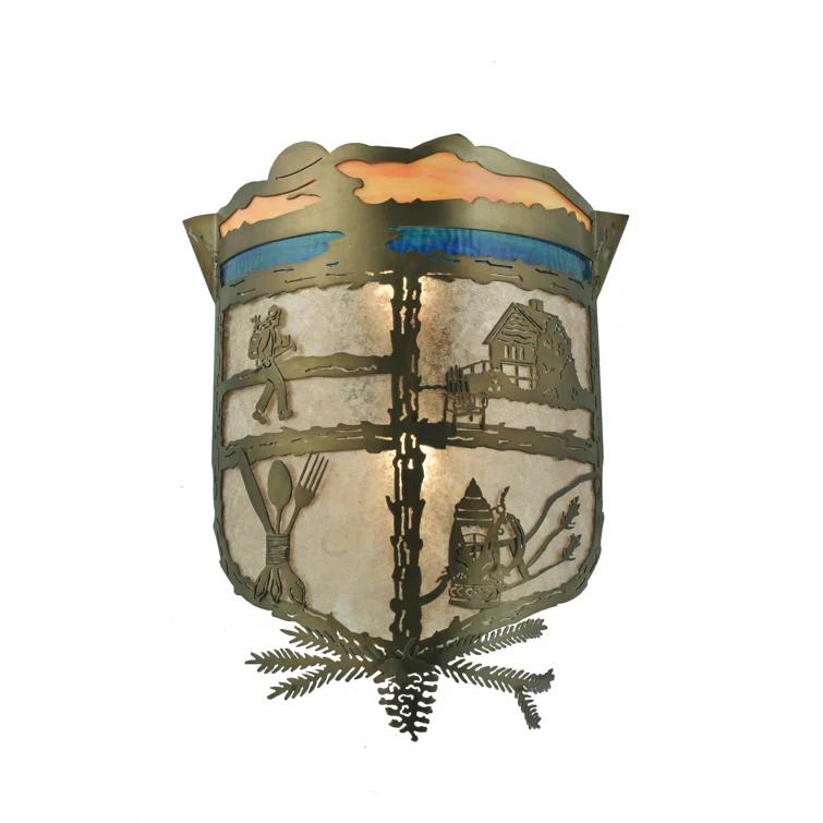 Meyda Lighting Lake Flush Mounted Sconce