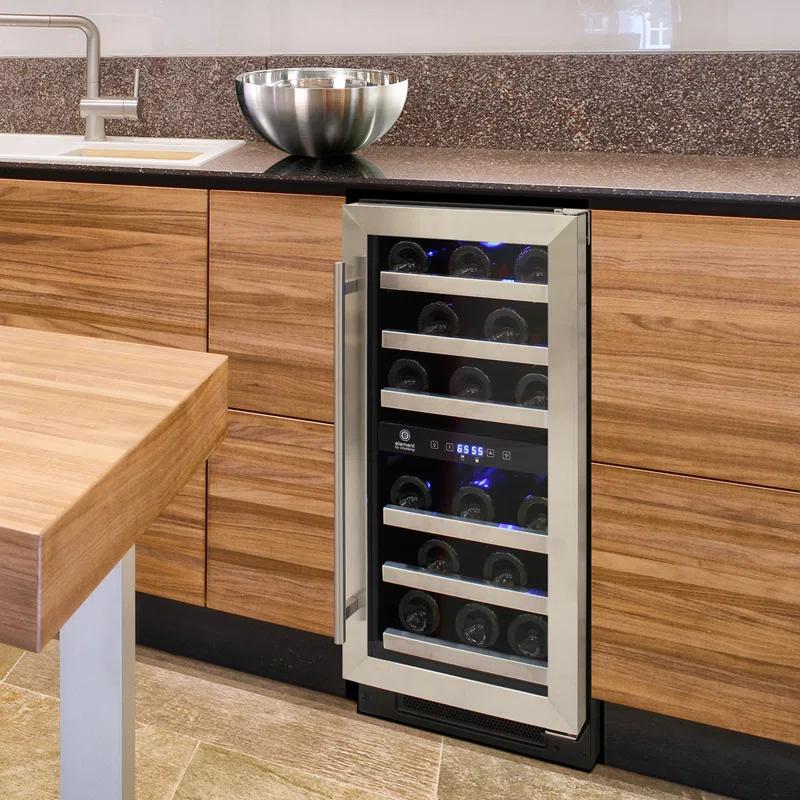 Vinotemp Connoisseur Series Compact Dual-Zone Wine Cooler