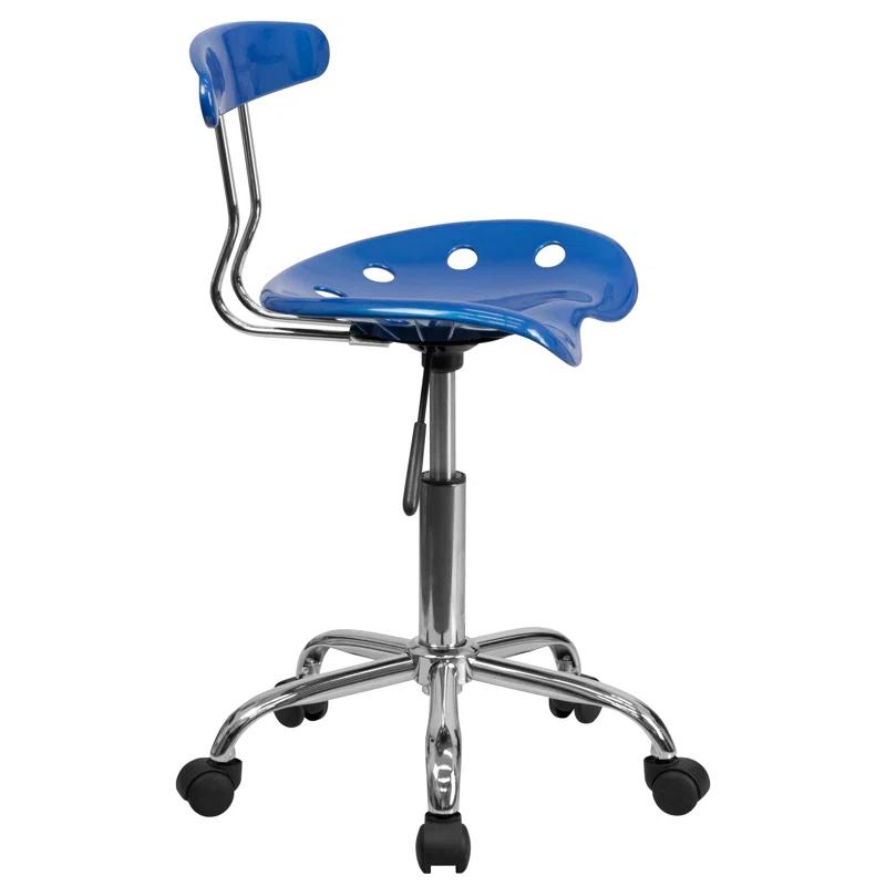 Flash Furniture Bonavant Adjustable Swivel Chair for Desk and Office with Tractor Seat