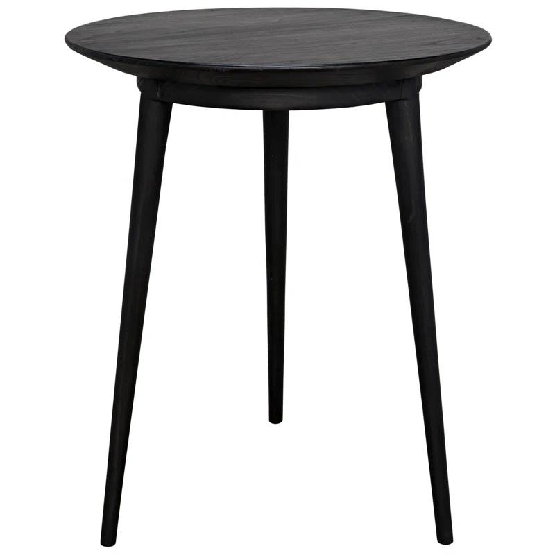 Tripod Solid Wood End Table