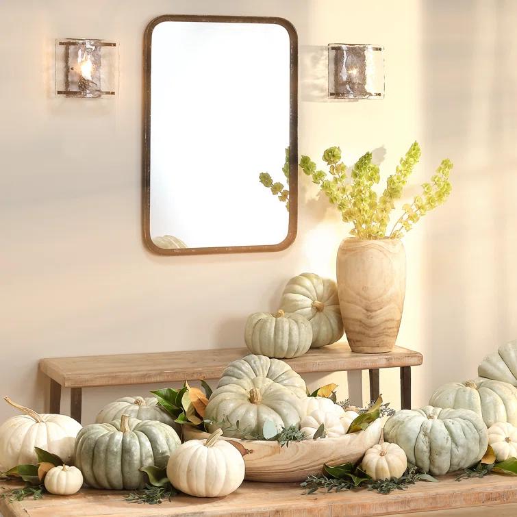Reese Mirror - Distressed Black
