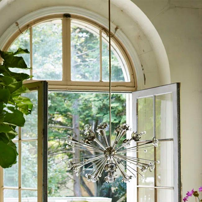 Jonathan Adler Sputnik 24 - Light Sputnik Sphere Chandelier