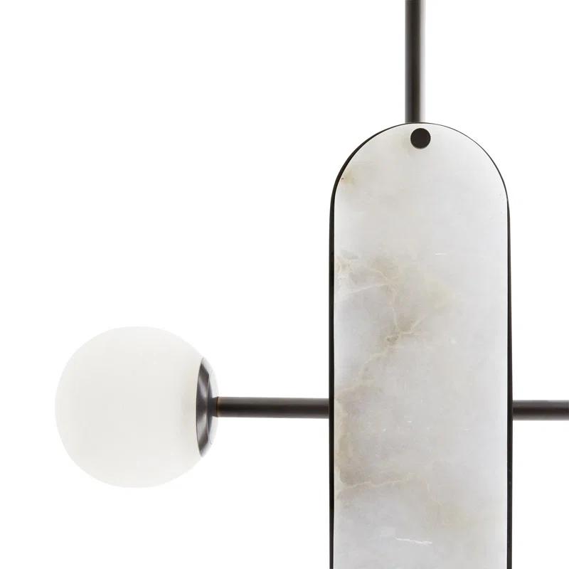 Maradona Pendant Light by Arteriors - Bronze / 38" W
