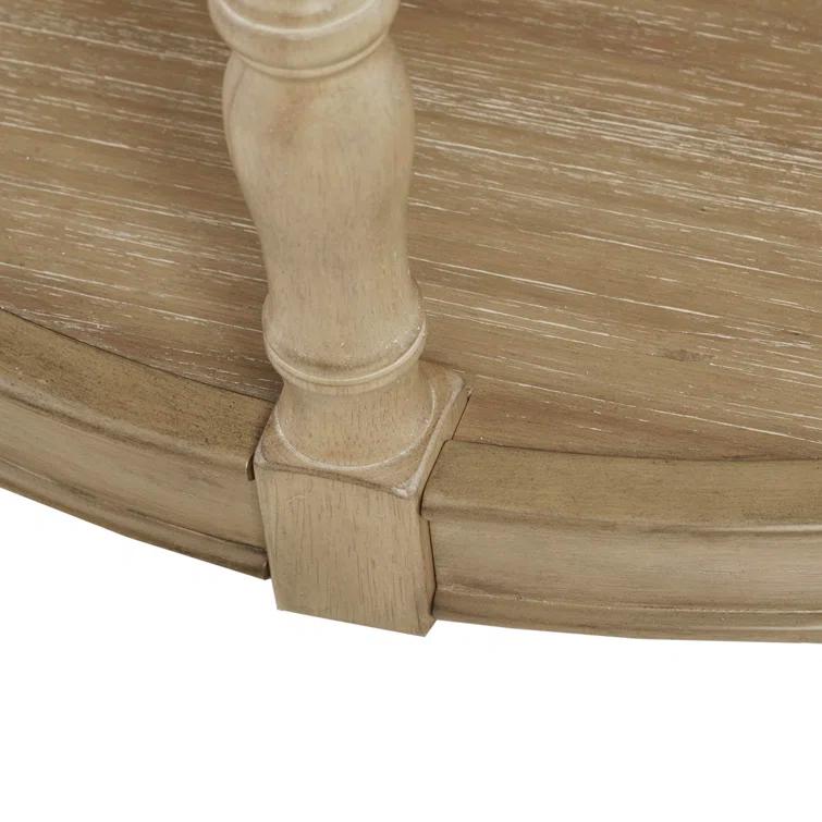 Martha Stewart Belden Round Coffee Table on Hidden Casters