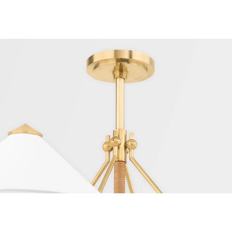 Axton Chandelier - Antique Brass / 4 Light